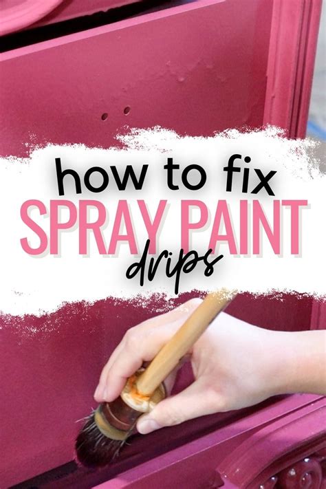 How to Fix Spray Paint Drips: A Comprehensive Guide to Flawless Finishes