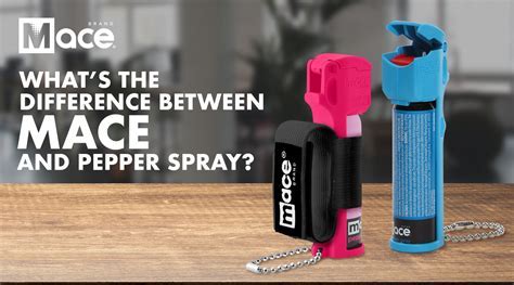 What's the Difference Between Pepper Spray and Mace? And Why Do They Both Make You Cry Like a Baby?